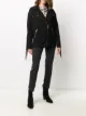 AllSaints fringe-trim moto jacket