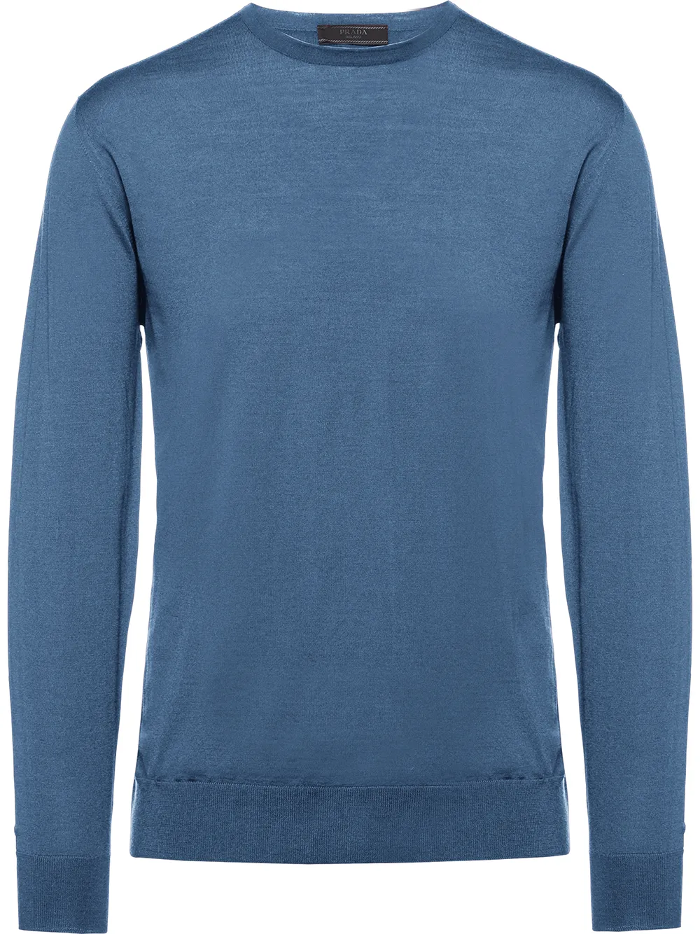 Prada round-neck wool jumper | Blue | Image 1