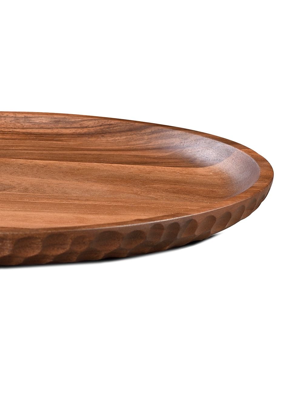 Shop Zanat Touch Bowl (30cm) In Brown