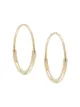 Image 1 of Maria Black Delicate Hoop 18mm earrings