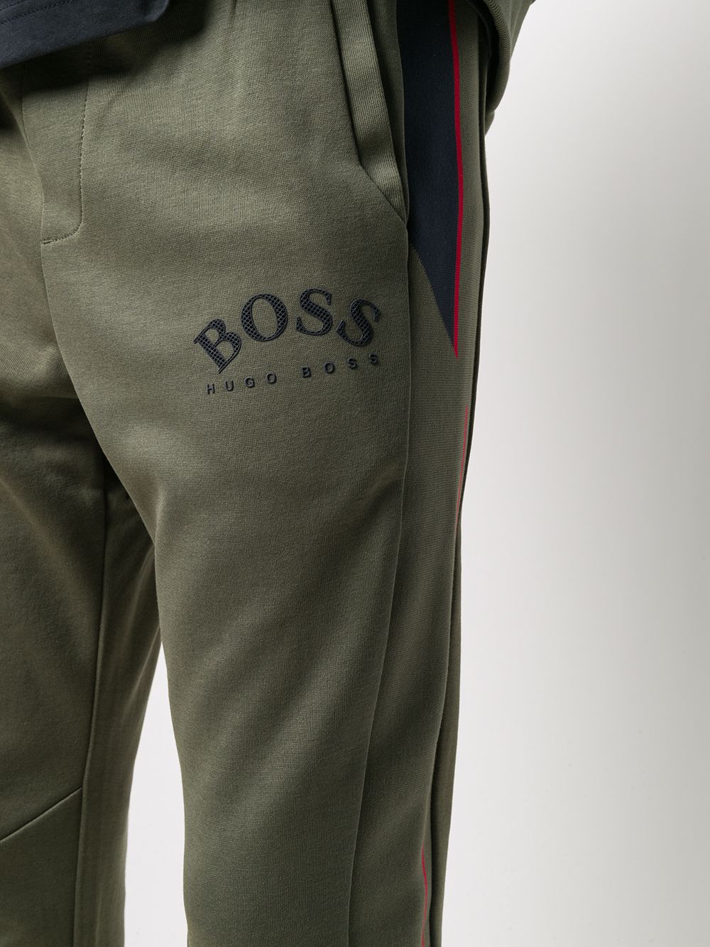 фото Boss hugo boss спортивные брюки с лампасами