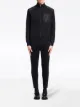 Image 2 of Prada triangle logo zip-up cardigan