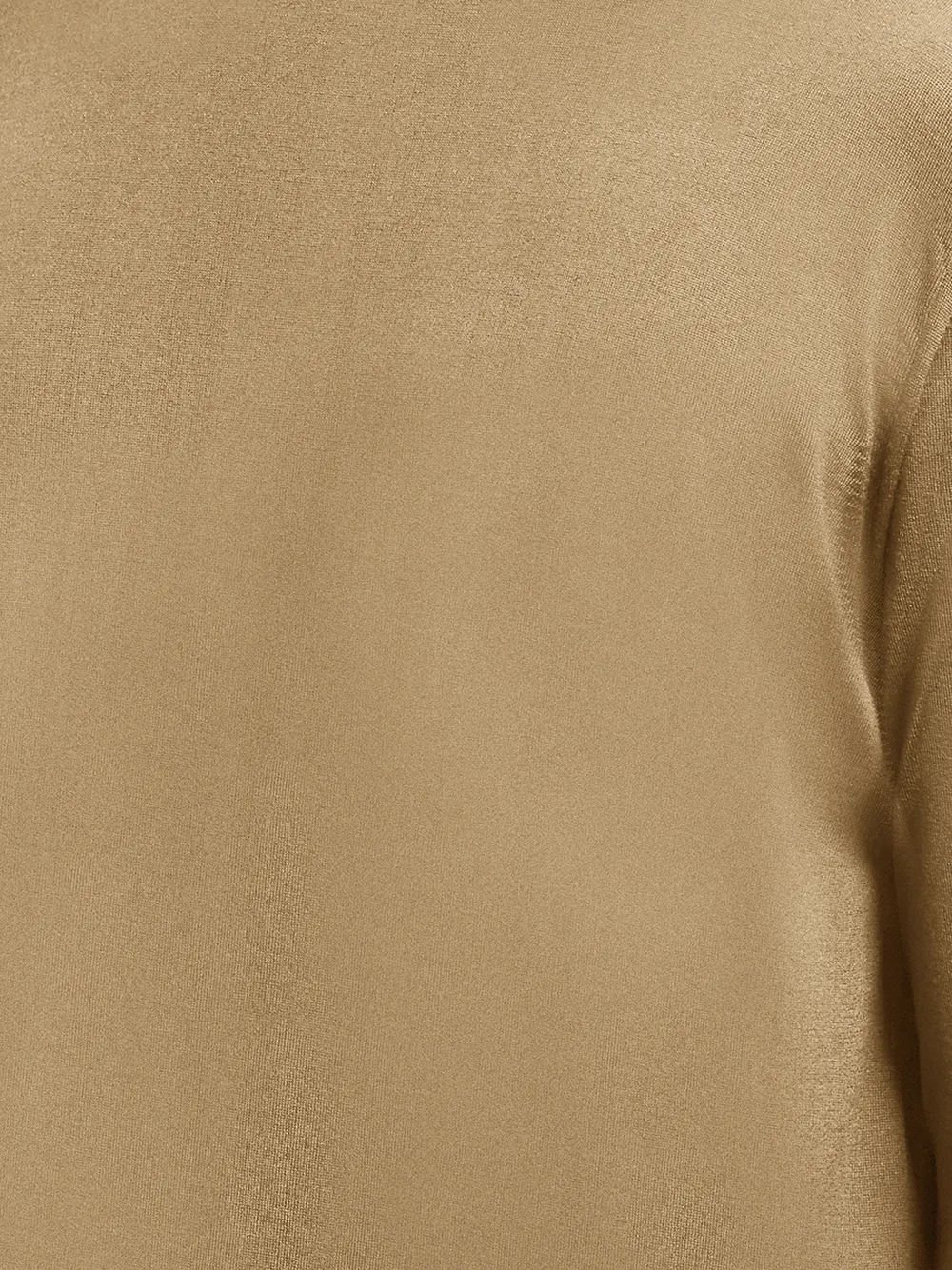 Prada Round-neck Wool Jumper in Brown, view 5