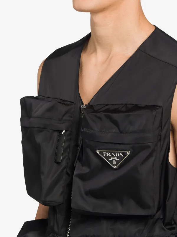 Prada Re-nylon ジレ 通販 - FARFETCH Prada Re-nylon ジレ 通販 - FARFETCH