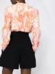 Stella McCartney shorts de punto de talle alto