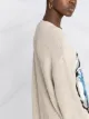 Stella McCartney dolphin scene intarsia oversized jumper
