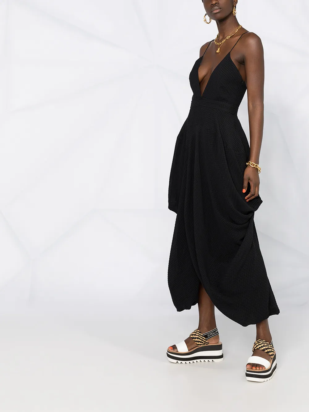 Stella McCartney Abito midi con scollo profondo | Image 6