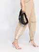 Stella McCartney logo条纹正面拉链运动裤