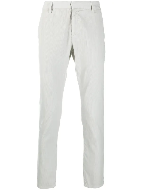 slim fit cotton chinos