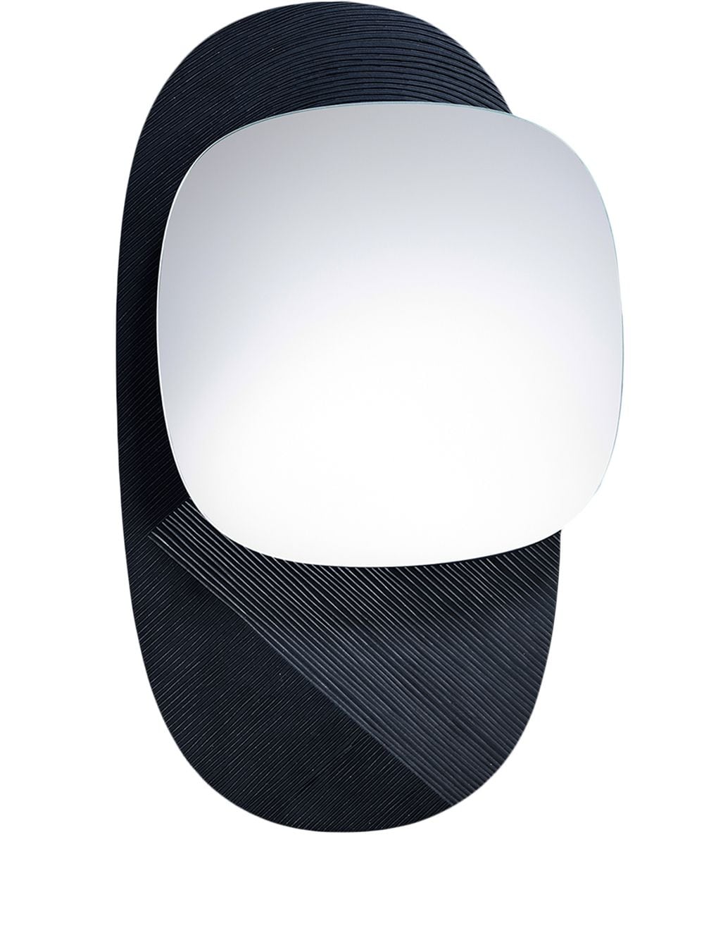 Zanat Eclipse wall mirror (42cm) - Black