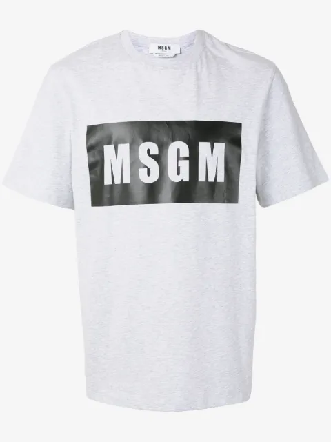 MSGM T-shirt med logotryk