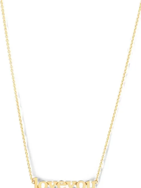 Jennifer Meyer Love You necklace