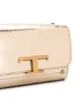 Tod's metallized T-logo crossbody bag