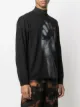 032c graphic-print fine knit sweatshirt