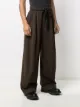 Ann Demeulemeester wide-leg cut trousers