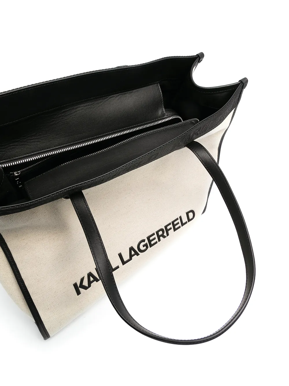 фото Karl lagerfeld сумка-тоут k/skuare из канваса