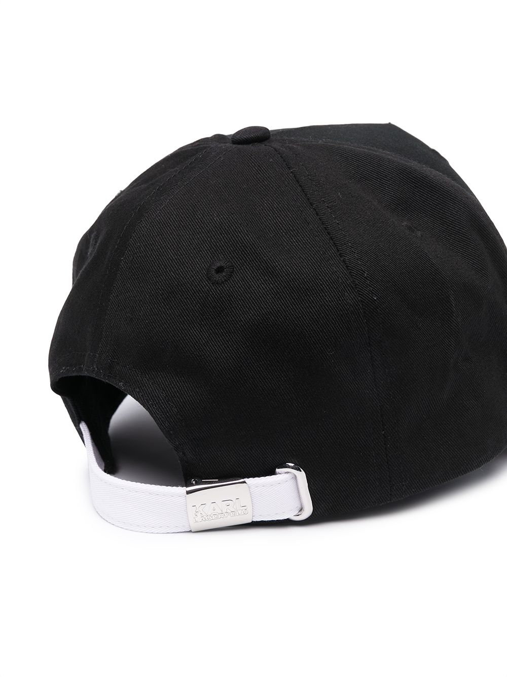 Karl Lagerfeld K/Ikonik Graffiti Cotton Cap - Farfetch