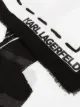 Karl Lagerfeld K/Ikonik graffiti scarf