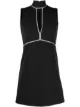 Image 1 of Blumarine sleeveless keyhole mini dress