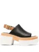 Image 1 of Stella McCartney open toe platform sandals