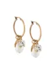Imagen 1 de Stella McCartney arracadas con detalles y perla
