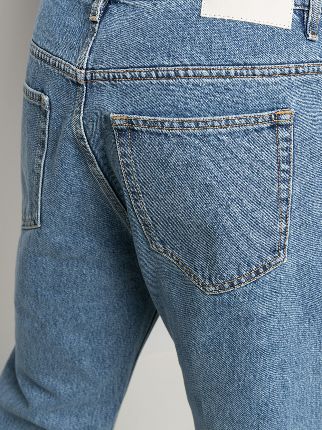 mid-rise straigh leg jeans展示图