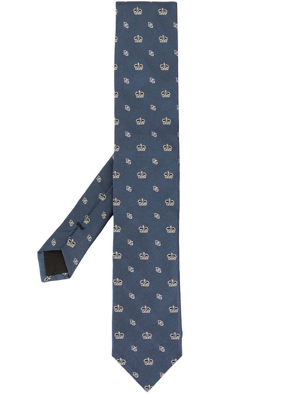 фото Dolce & gabbana галстук с монограммой