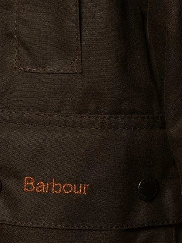 barbour beaufort kids Grey