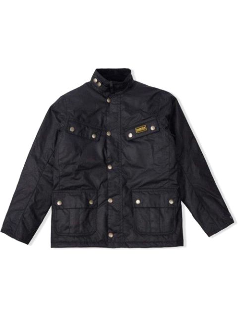 childrens barbour wax jackets