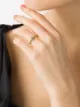 Image 2 of WWAKE 14kt yellow gold five-step ring