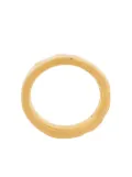 Alighieri metallic-tone band ring - Gold