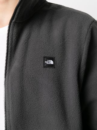 Fleeski logo patch fleece jacket展示图