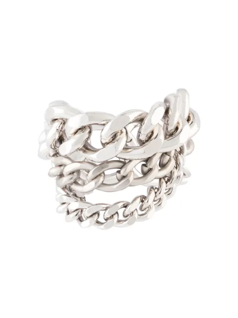 MM6 Maison Margiela triple chain bracelet