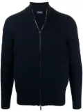 Drumohr zip-up wool cardigan - Blue