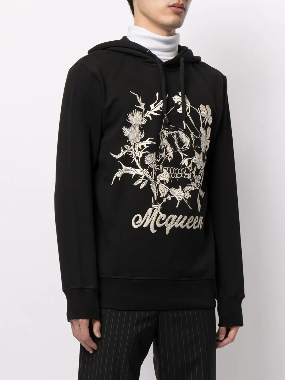 фото Alexander mcqueen худи с вышитым логотипом