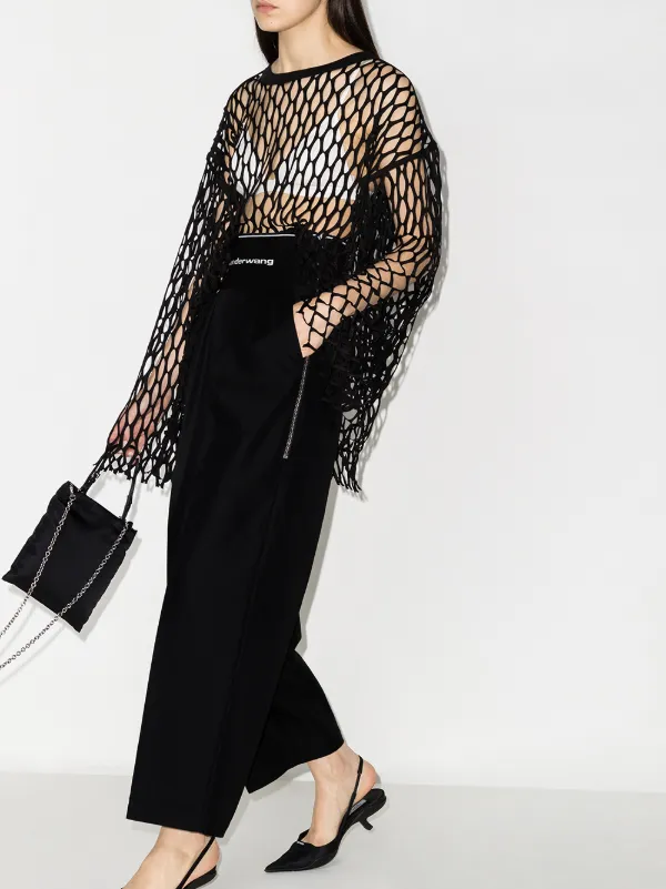 Alexander Wang ロゴウエスト ワイドパンツ 通販 - FARFETCH