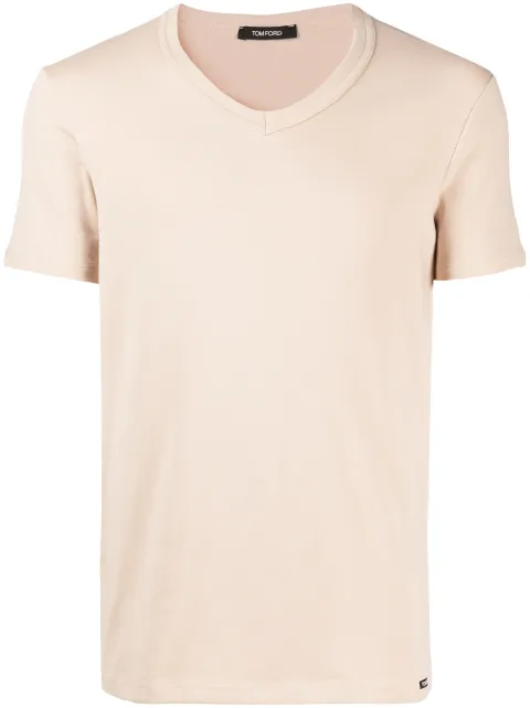 TOM FORD V-neck short-sleeve T-shirt