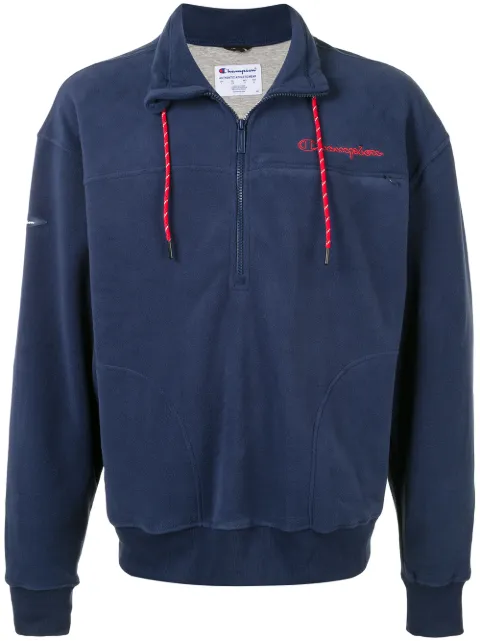 high neck sweatshirt champion