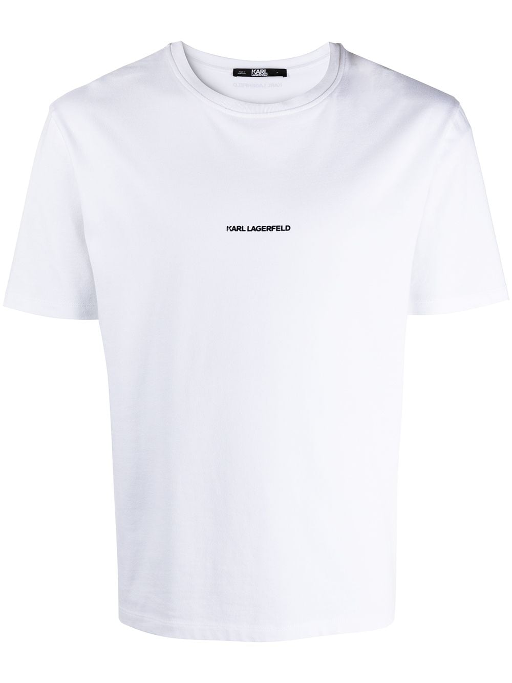 Karl Lagerfeld Logo Print short-sleeved T-shirt - Farfetch