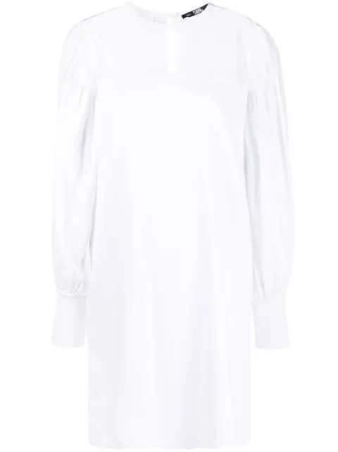 Karl Lagerfeld logo print sweatshirt dress