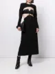Image 2 of Dion Lee Cady Macrame long-sleeved dress