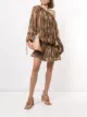 Image 2 of Dion Lee off-shoulder camouflage mini dress