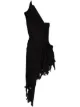 Image 1 of Alexander Wang one-shoulder asymmetric fitted dress