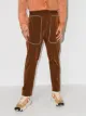 Image 2 of Arnar Mar Jonsson contrasting trim track pants