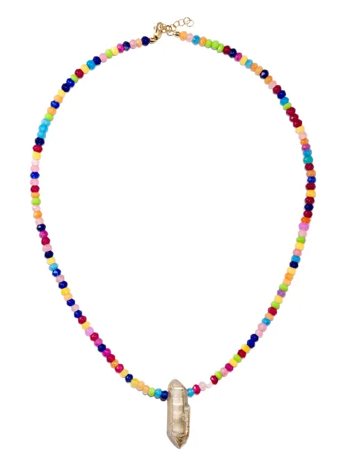 Collier en 9ct orné de jade - Roxanne First - Modalova