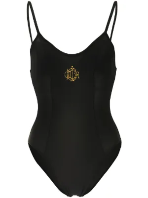 dior logo swimsuit