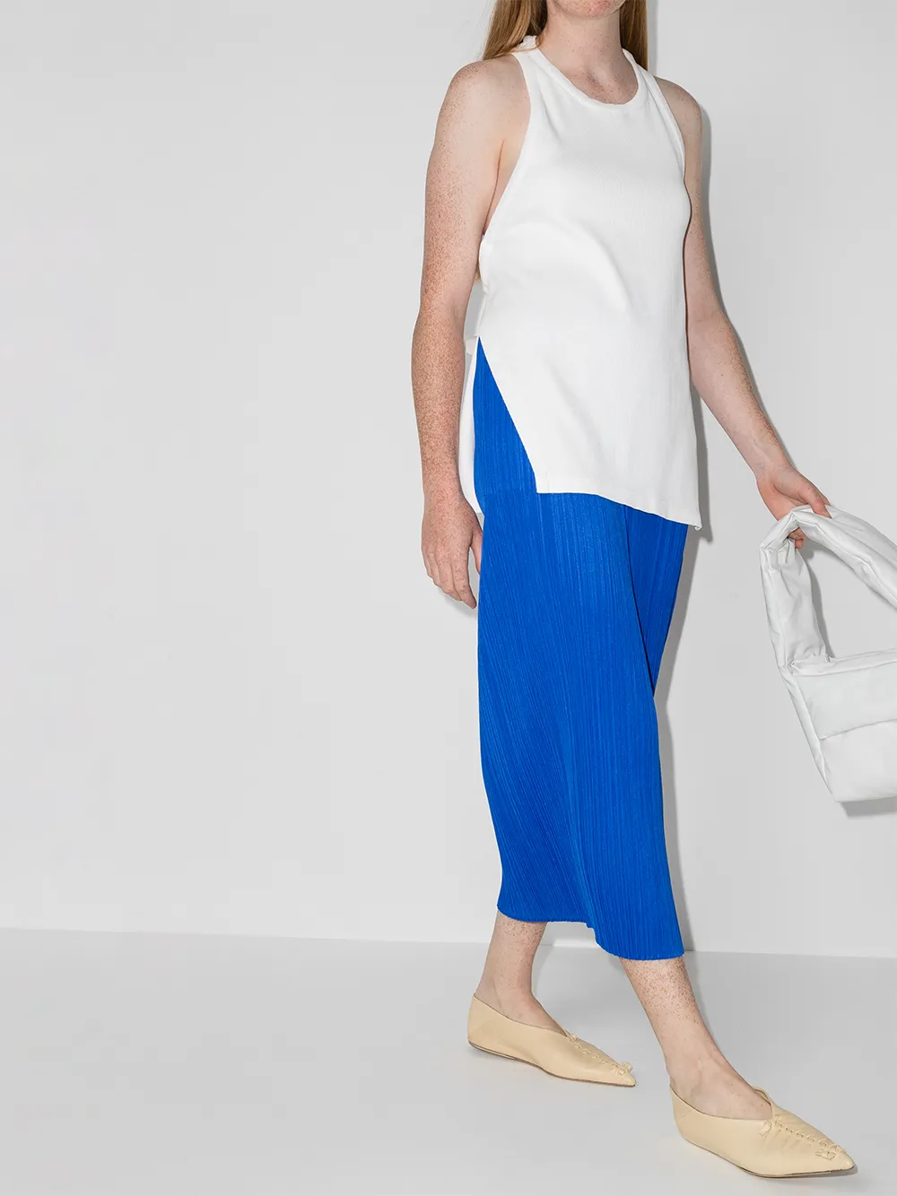 фото Pleats please issey miyake плиссированная юбка миди