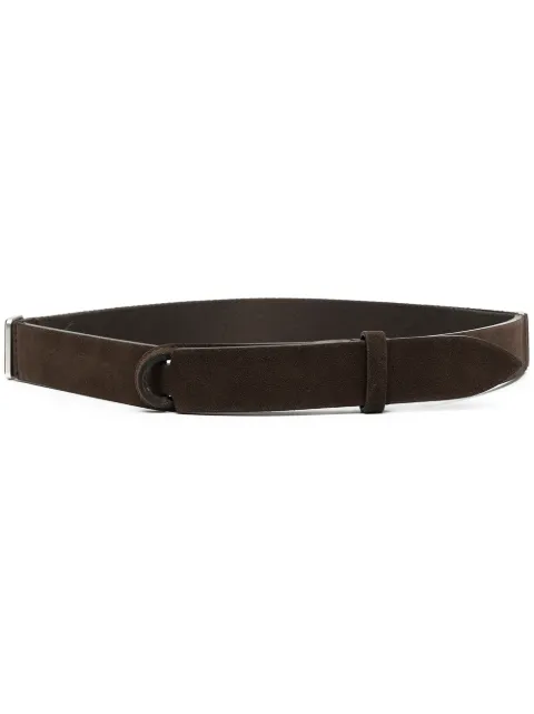 Orciani buckle-fastening leather belt