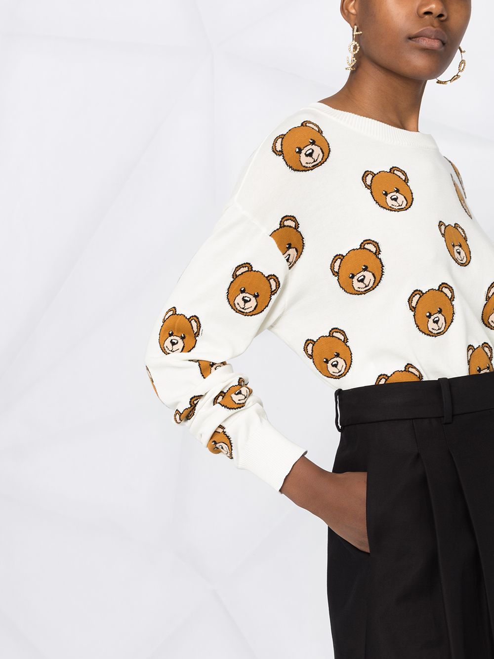 фото Moschino джемпер teddy bear