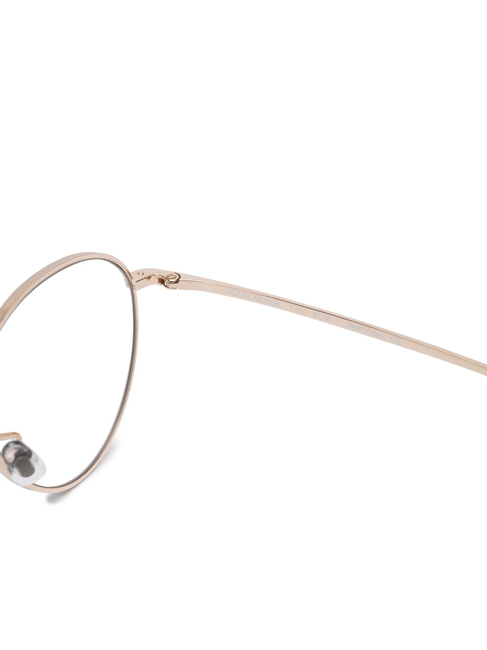 фото Oliver peoples очки в круглой оправе